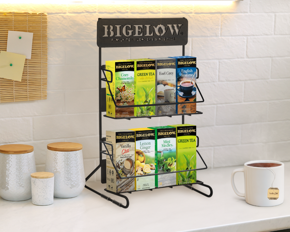 Bigelow Great 8 Tea Rack in office break space