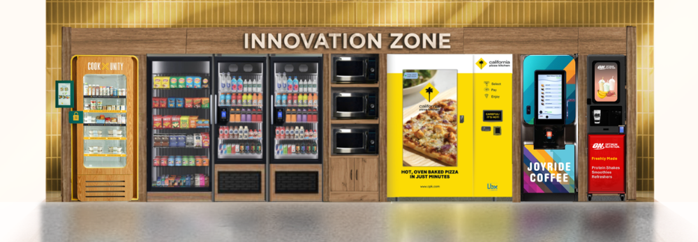 Innovation Zone of vending machines